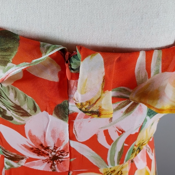 Bar 111 Spring Sun Dress Ruffles Spaghetti Strap Designer Fashion Size Medium - Picture 10 of 16